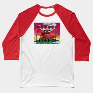 Galaxy Coffee Company Baseball T-Shirt